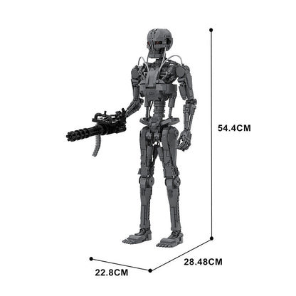 terminator t-800 robot building set - 4