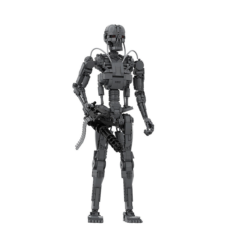 terminator t-800 robot building set - 5