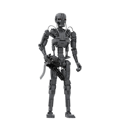 terminator t-800 robot building set - 5