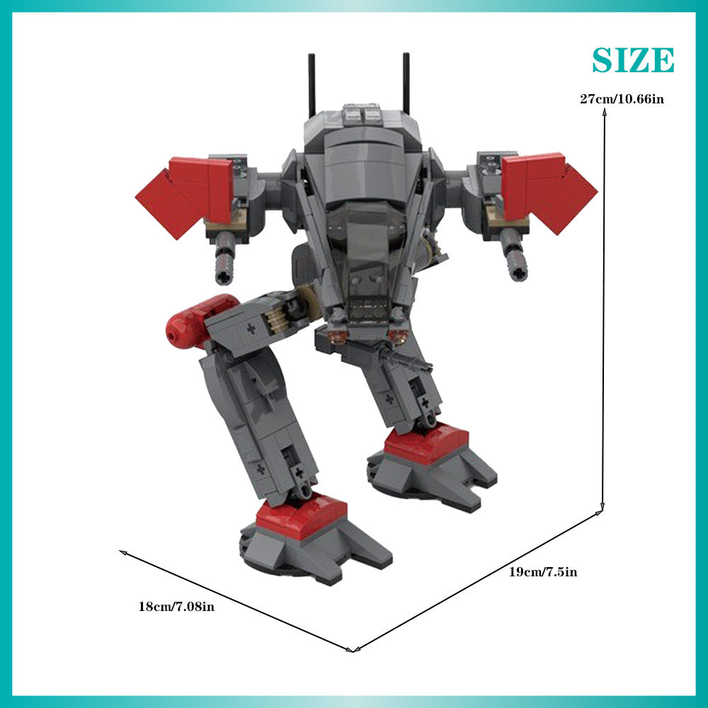 terran goliath combat walker building set | starcraft | moc-142700 - 1