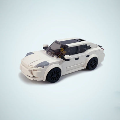 tesla model 3 performance building set | compatible with lego - 1