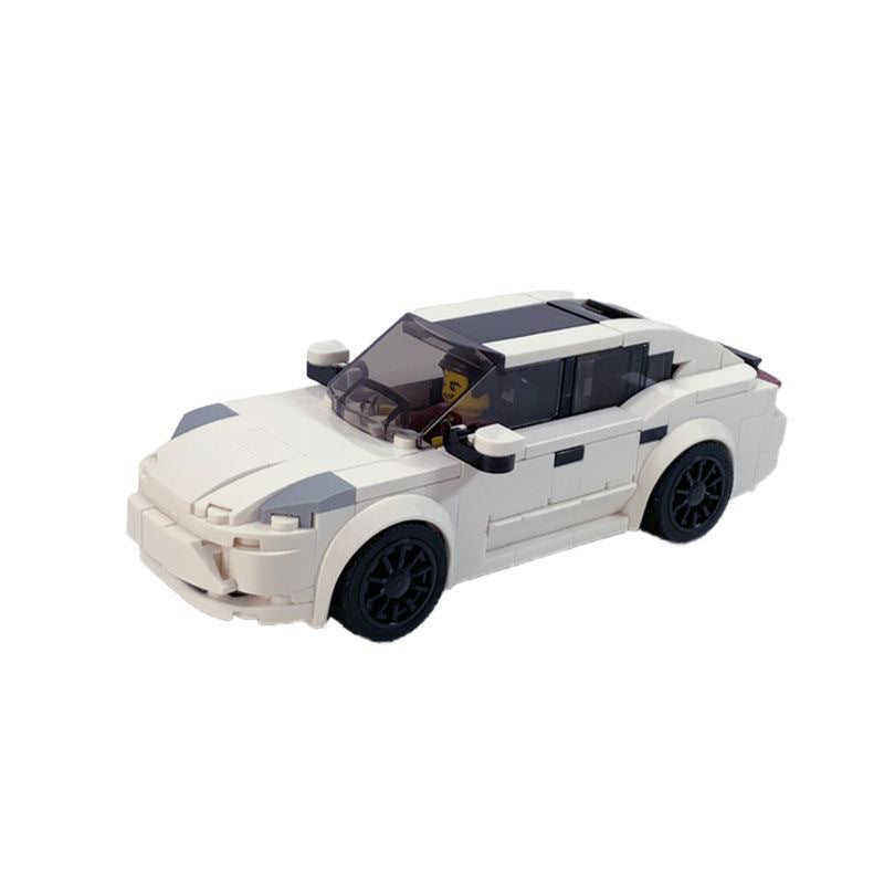 tesla model 3 performance building set | compatible with lego - 2