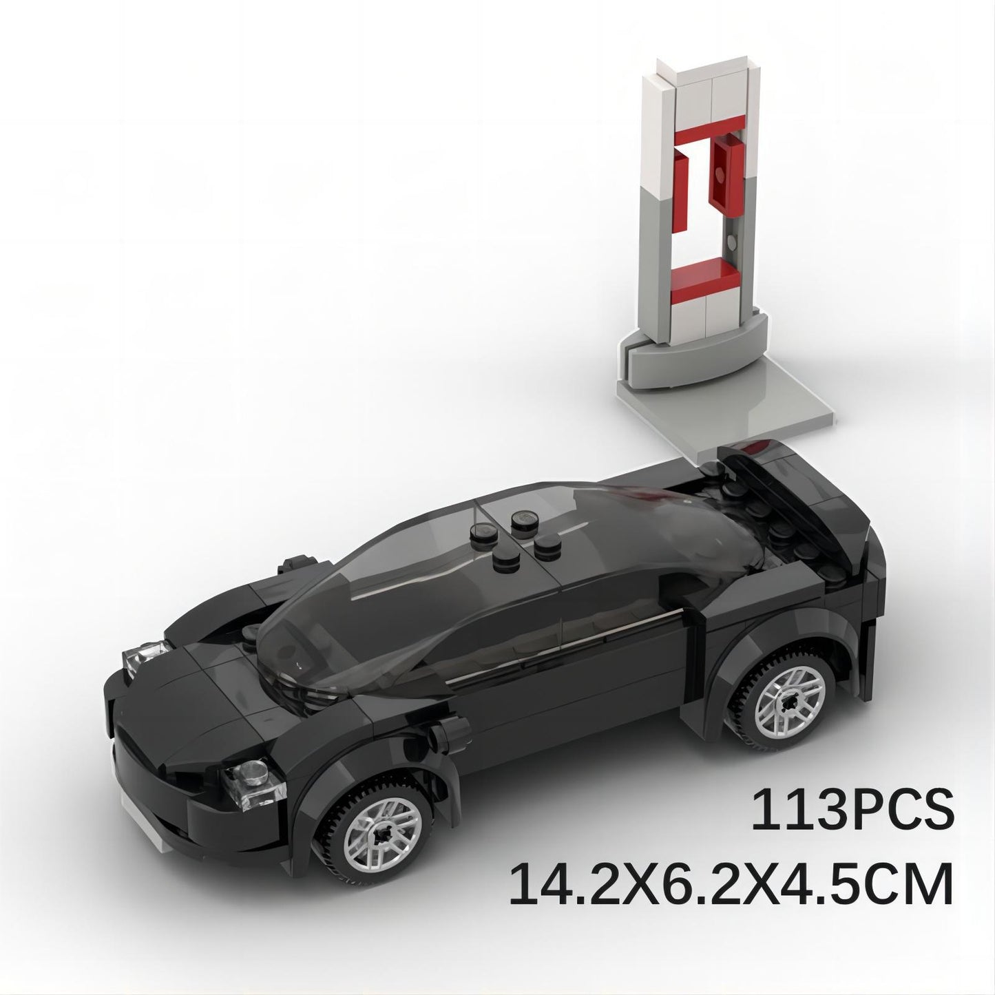 tesla model s building set | moc-47059 - 3