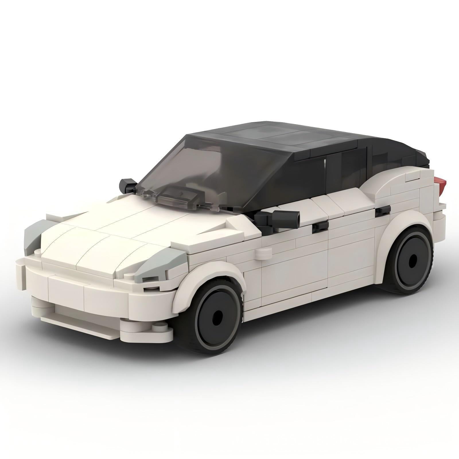 tesla model y white building set | moc-159260 - 1