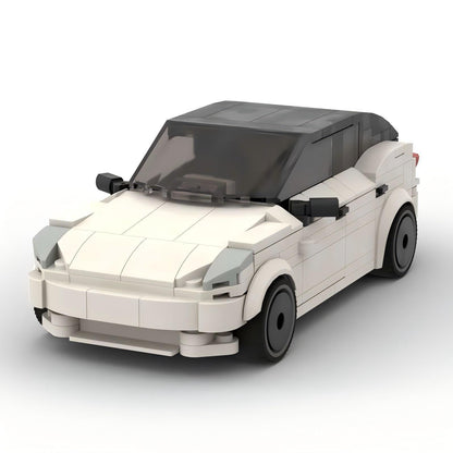 tesla model y white building set | moc-159260 - 5