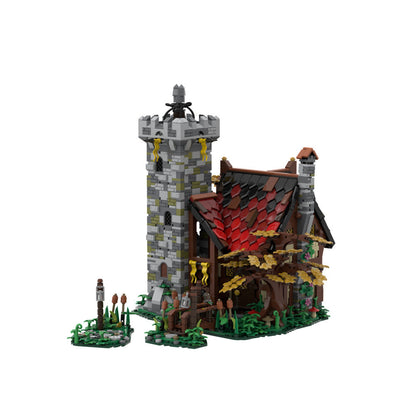 The Alchemist's Tower MOC Building Kit | LEGO-Compatible MOC - 1