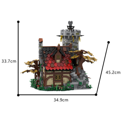 The Alchemist's Tower MOC Building Kit | LEGO-Compatible MOC - 3