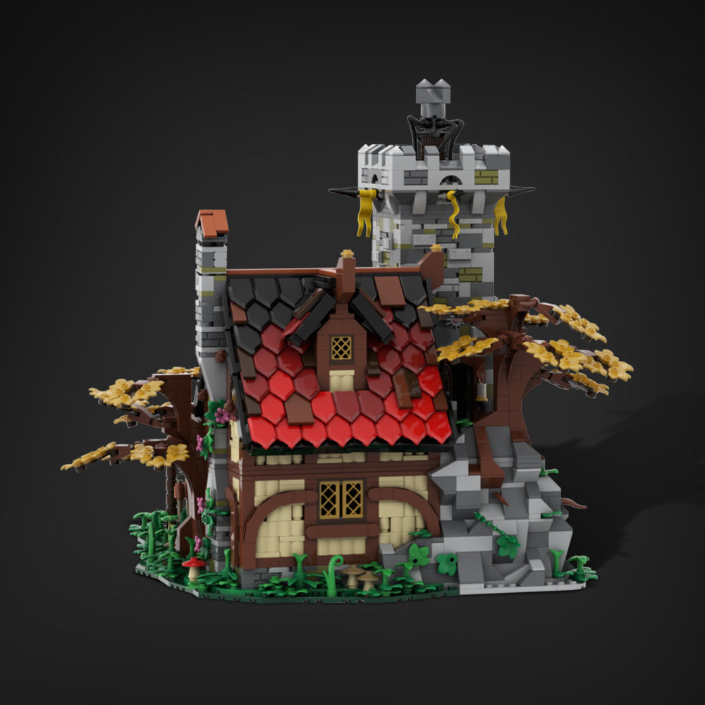 The Alchemist's Tower MOC Building Kit | LEGO-Compatible MOC - 4