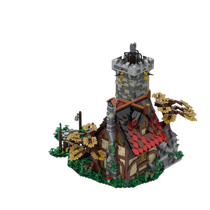 The Alchemist's Tower MOC Building Kit | LEGO-Compatible MOC - 5