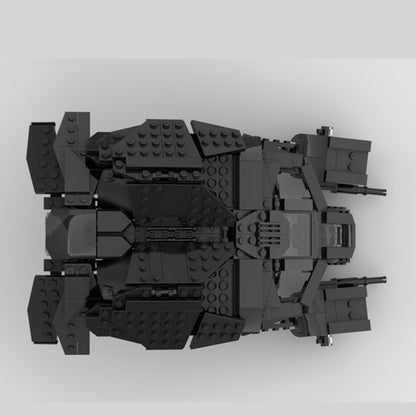 the bat - batwing building set | batman| moc-123989 - 3