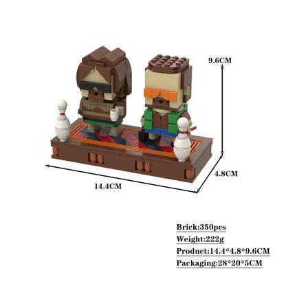 the big lebowski brickheadz building set | moc-150352 - 4