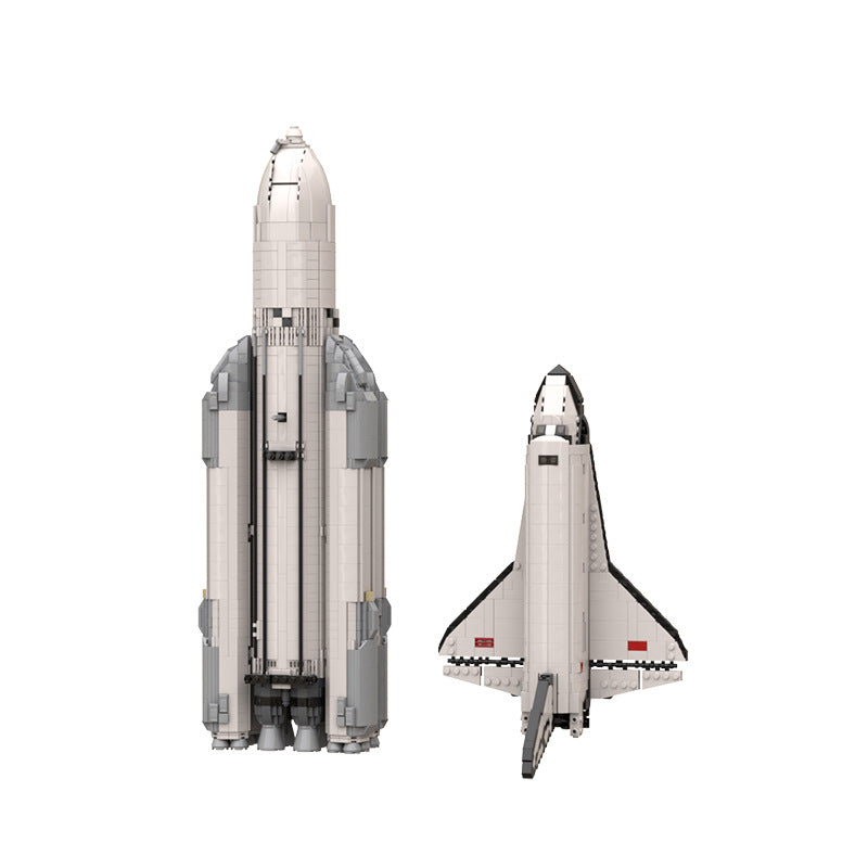 The Buran Rocket 1:110 Building Kit | 3844 pcs | LEGO-Compatible MOC - 5
