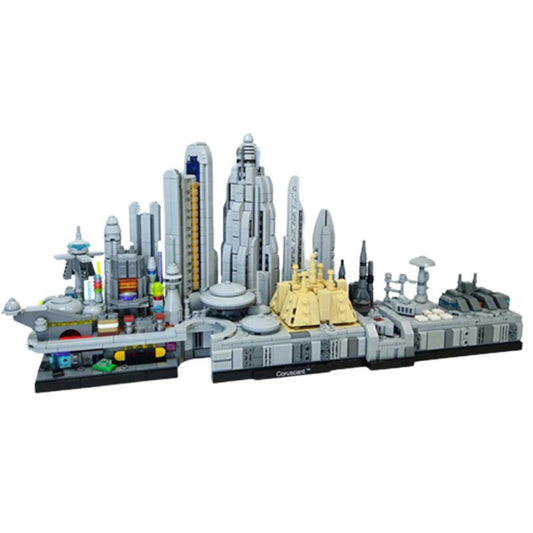 the capital architecture skyline building set | moc-159740 - 4