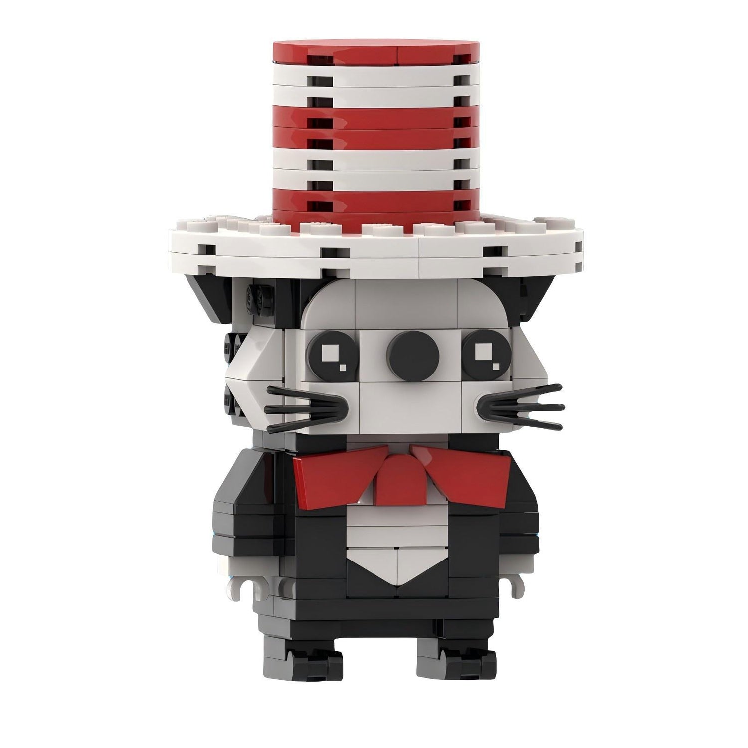 the cat in the hat brickheadz building kit | dr. seuss | moc-176577 - 3
