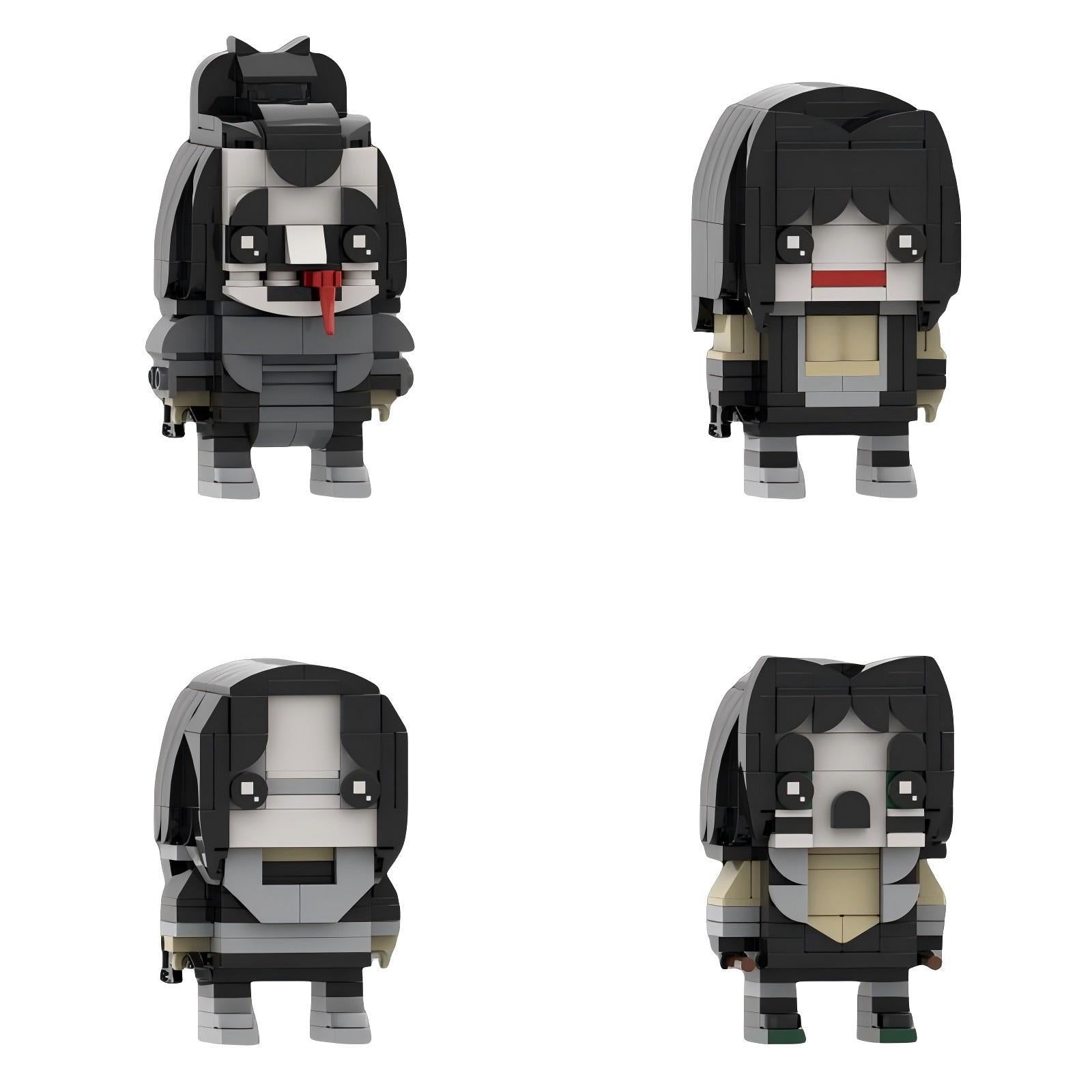 the catman brickheadz building kit | kiss | moc-103417 - 1