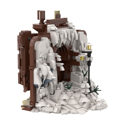 the chronicles of narnia wardrobe building set | lego compatible - 3