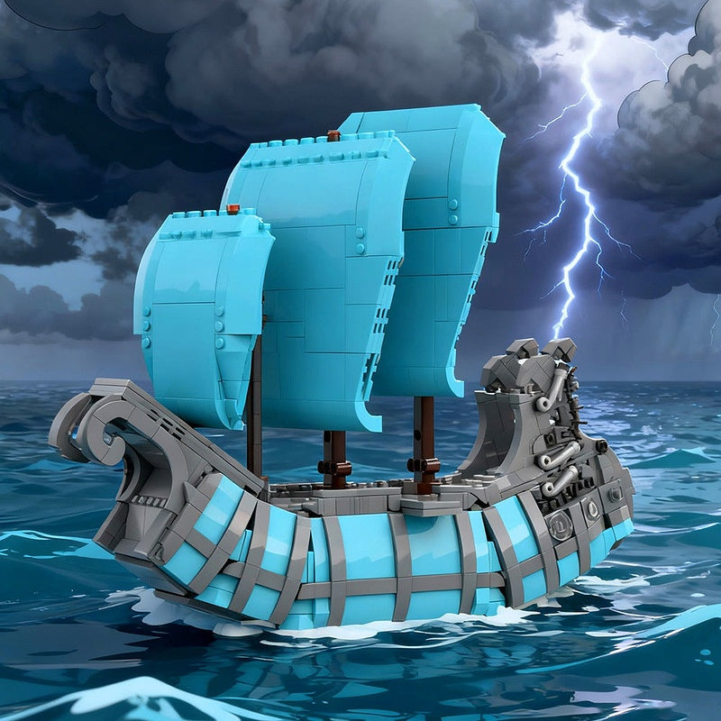 The Fate of Ophelia MOC Fantasy Boat Building Kit - 2