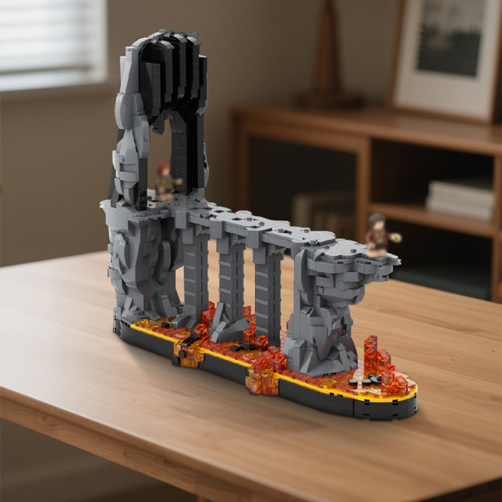 the fires of mount doom building kit | lotr | moc-226536 - 2