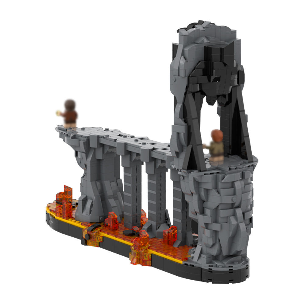 the fires of mount doom building kit | lotr | moc-226536 - 4