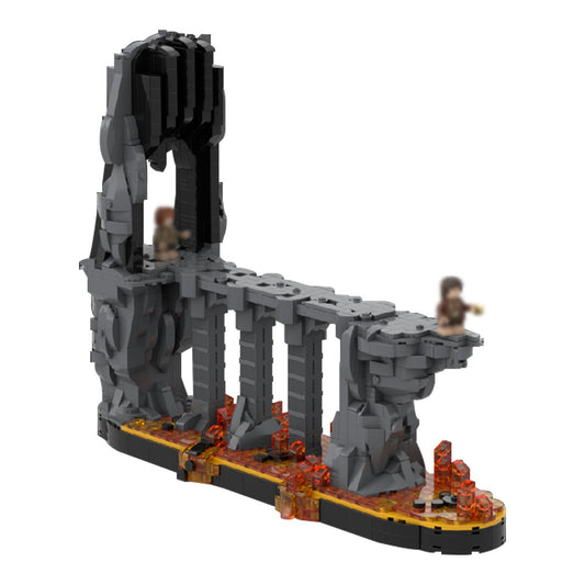 the fires of mount doom building kit | lotr | moc-226536 - 5