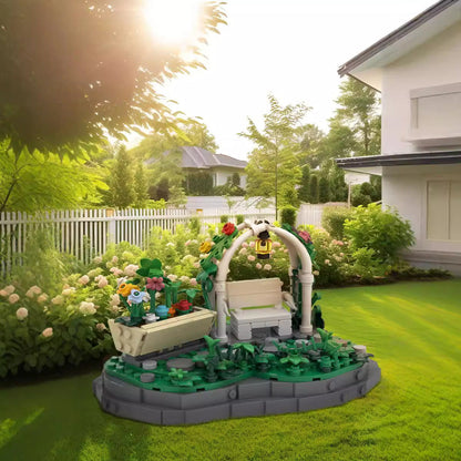 The Garden Building Kit | LEGO-Compatible MOC - 2