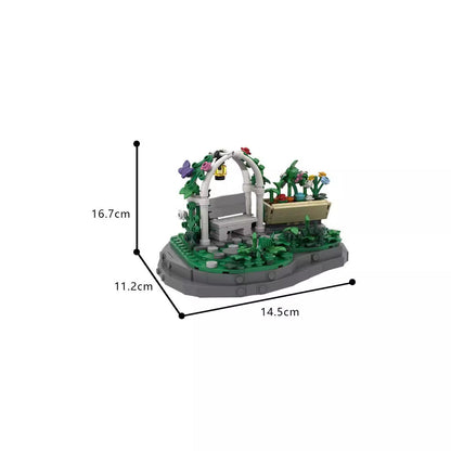 The Garden Building Kit | LEGO-Compatible MOC - 4