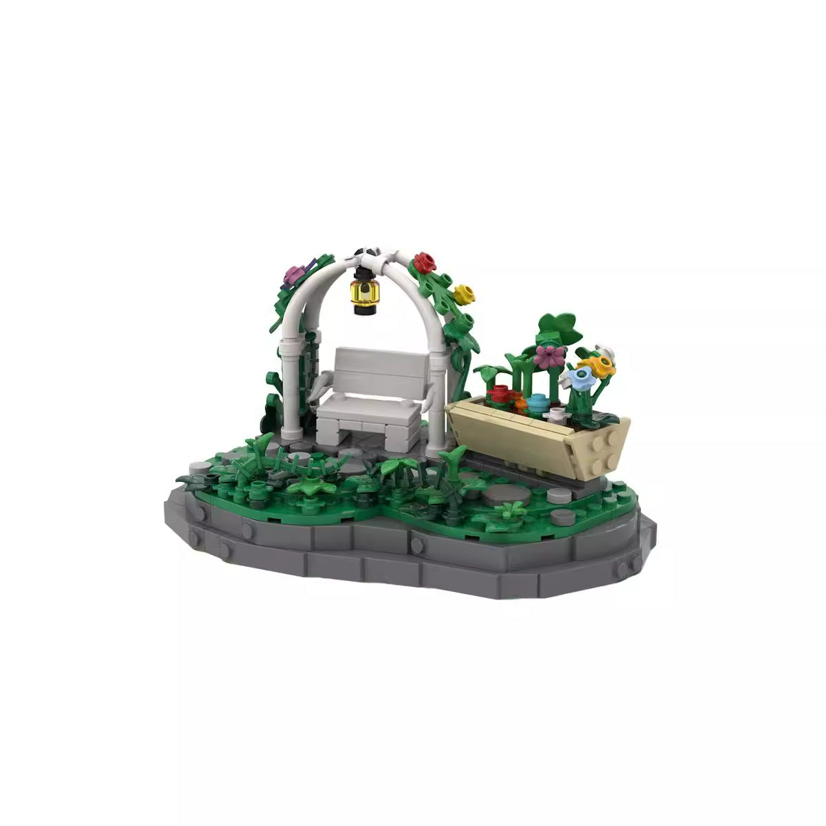 The Garden Building Kit | LEGO-Compatible MOC - 5