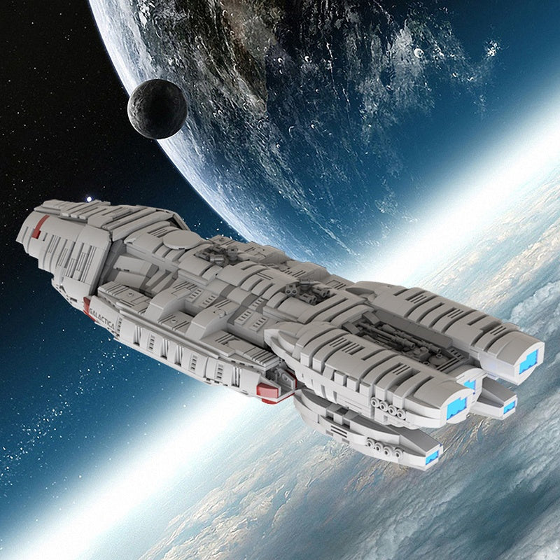 The Grand Old Lady UCS Scale Capital Spaceship Building Kit | Compatible MOC - 1