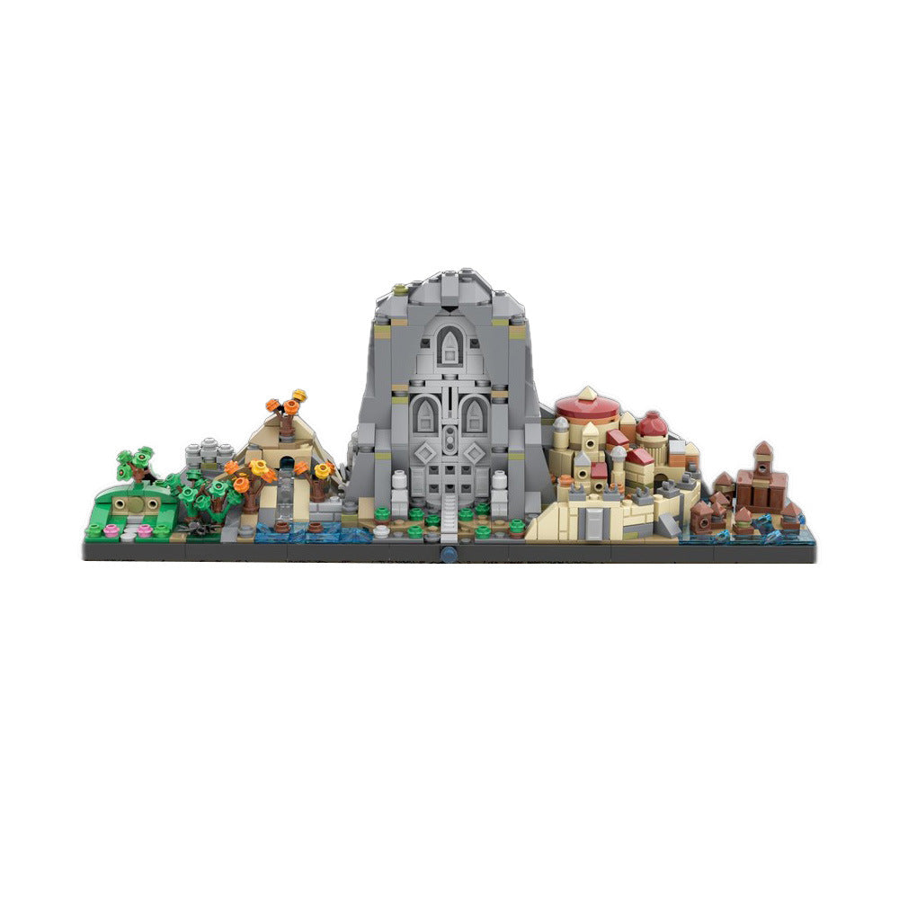 the hobbit skyline building set | moc-37114 - 1