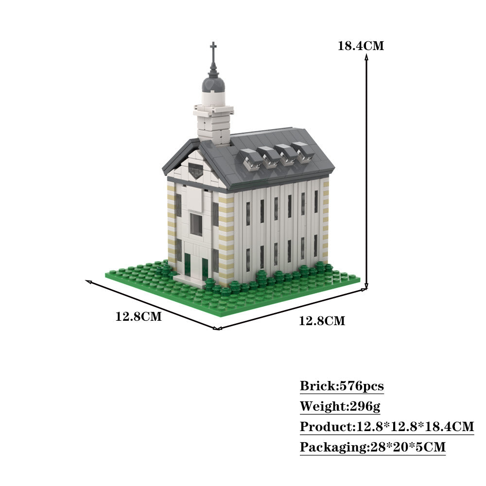 the kirtland temple building set | moc-173921 - 2