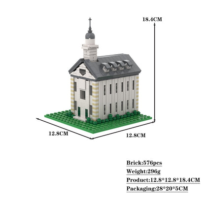 the kirtland temple building set | moc-173921 - 2
