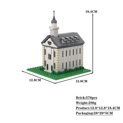 The Kirtland Temple MOC Building Kit | Historic Architecture Model - 2