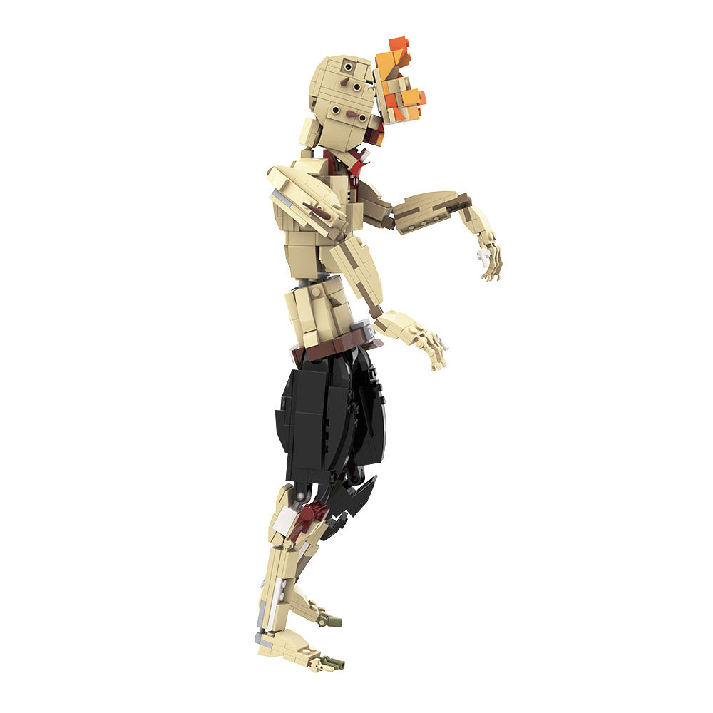 the last of us clicker building set | lego compatible - 3