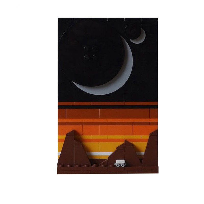 The Loneliness of the Long Distance Probe Building Kit | LEGO-Compatible MOC - 1
