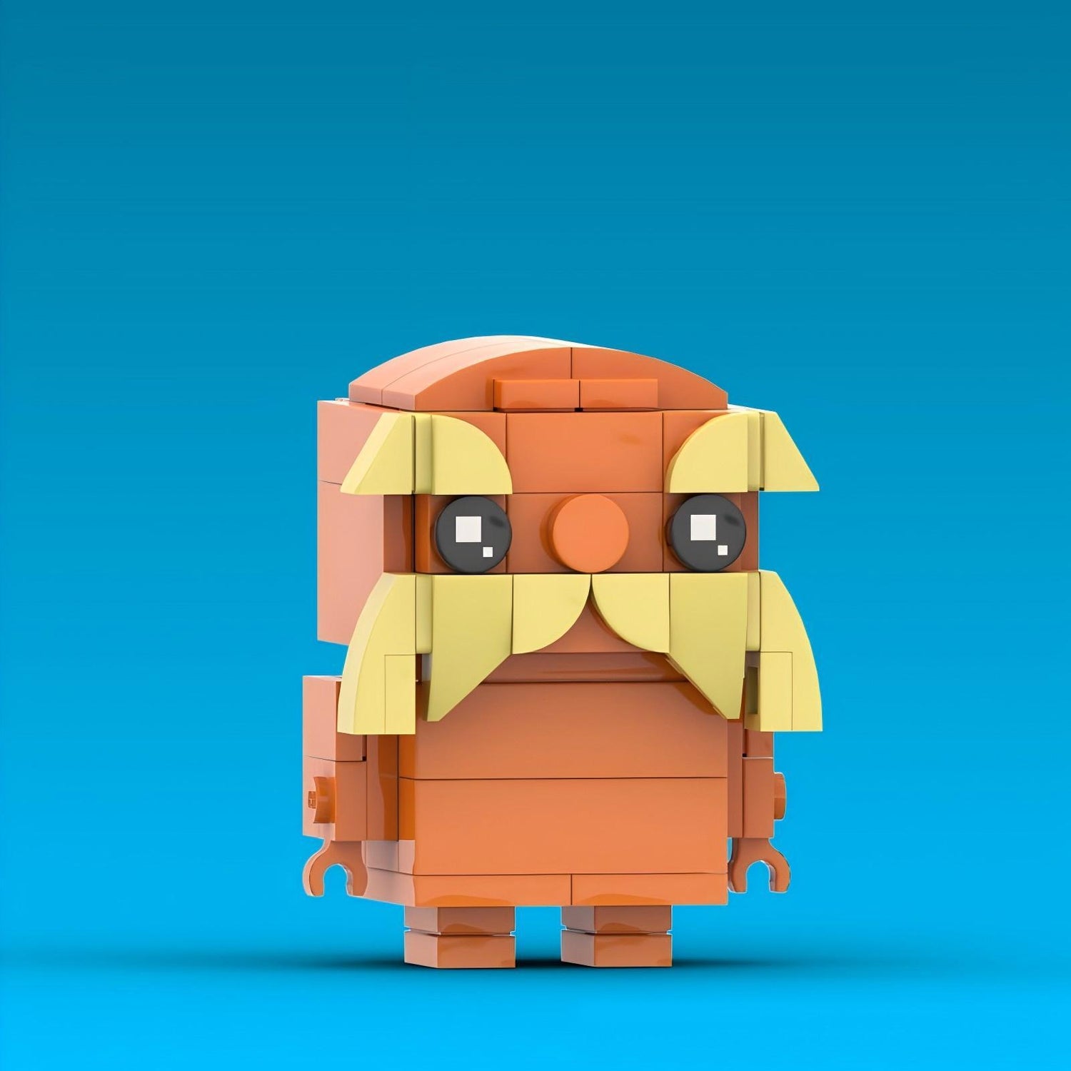 the lorax brickheadz building kit | dr. seuss | moc-176584 - 4
