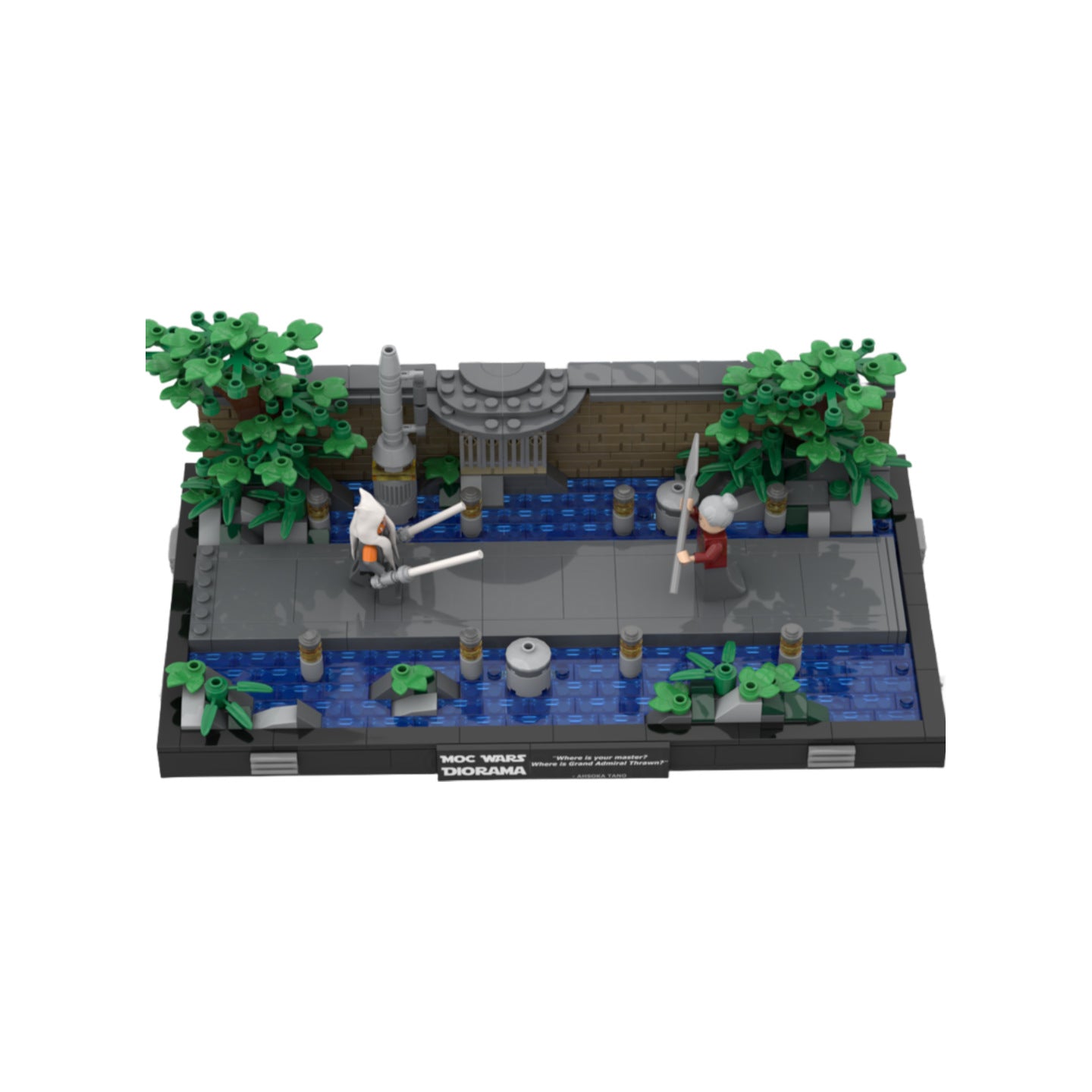 the magistrate diorama building set | star wars | moc-110630 - 1