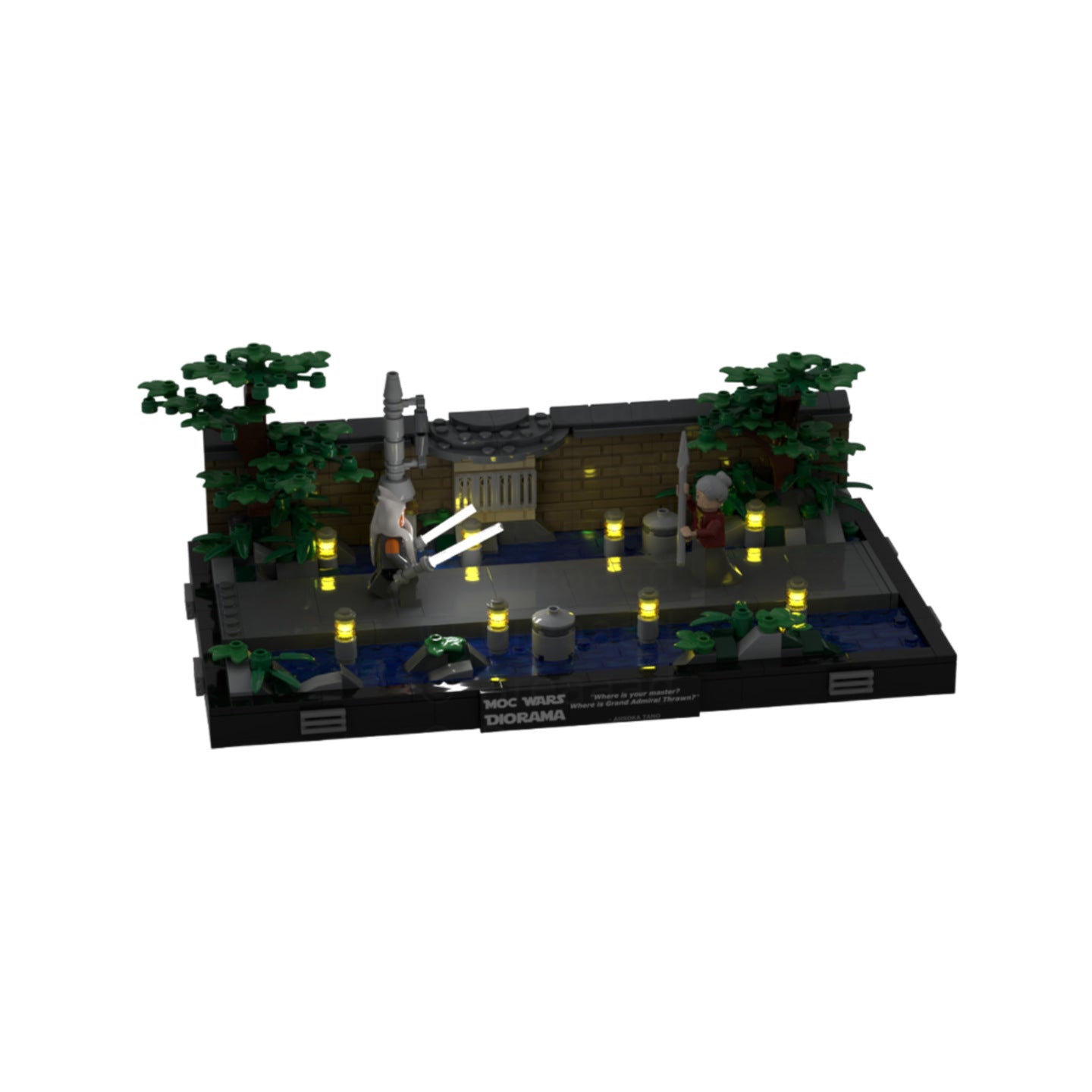 the magistrate diorama building set | star wars | moc-110630 - 2