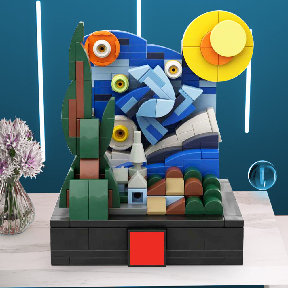 the mini starry night building set | moc-121920 - 1