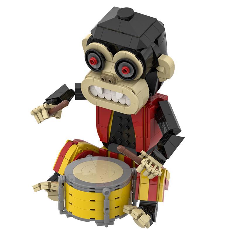 the monkey building set | lego compatible - 5