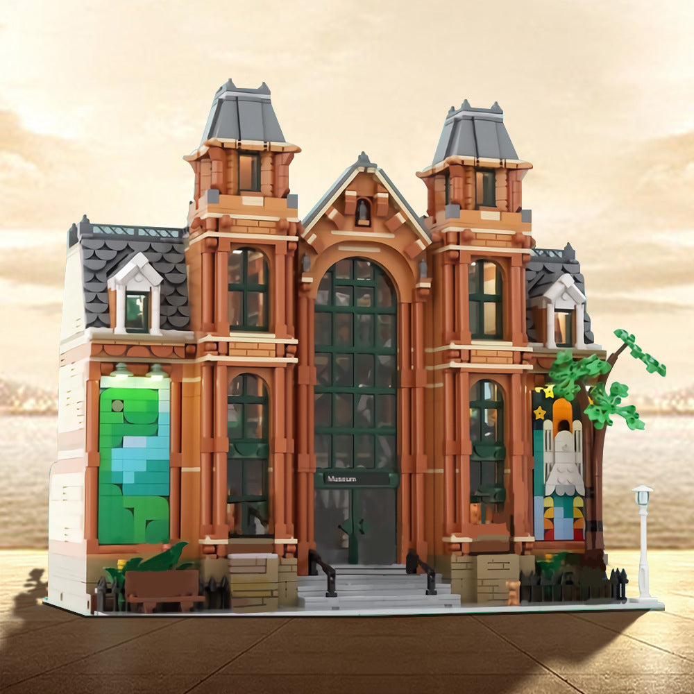 the natural history museum building set | moc-165027 - 1