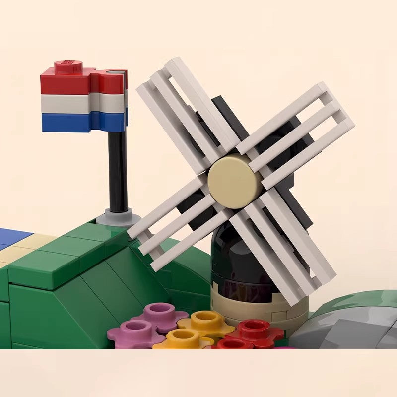 the netherlands skyline building kit | moc-35727 - 2