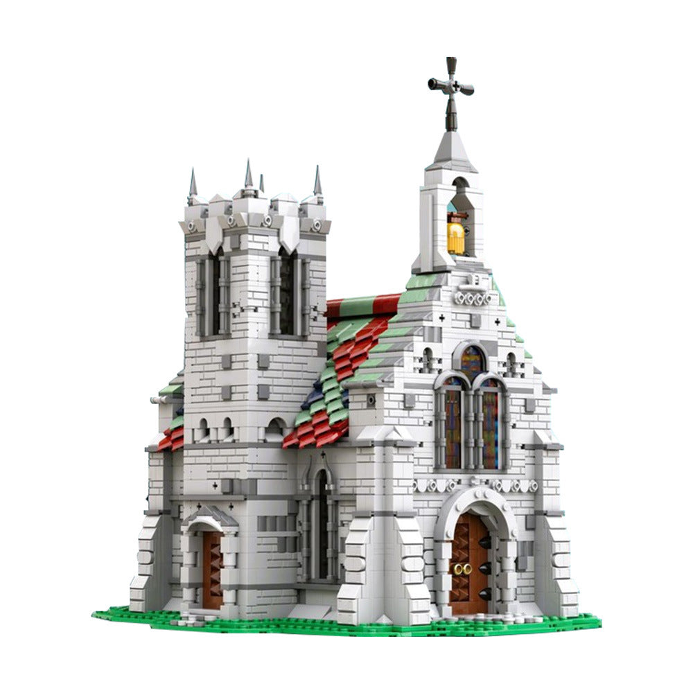 the old church building set | moc-198172 - 5