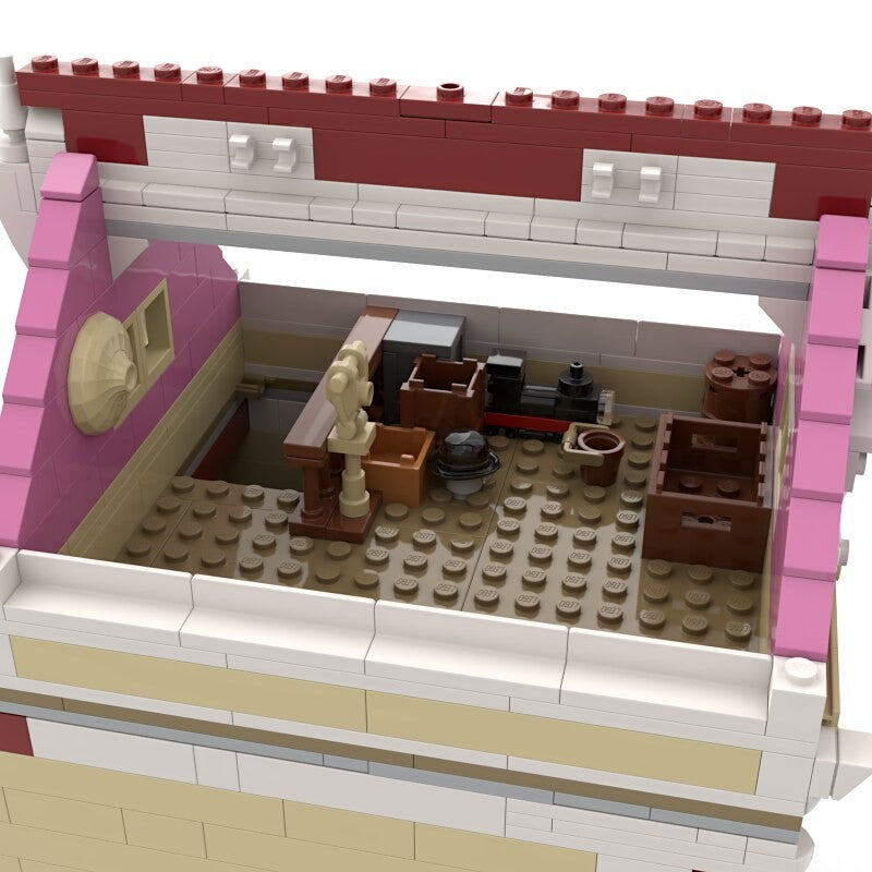 The Painted Lady House Building Kit | LEGO-Compatible MOC - 5