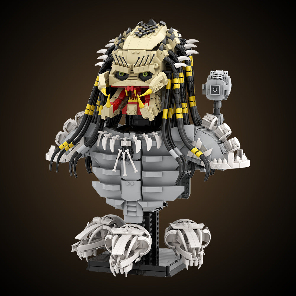 the predator building kit | alien | lego compatible moc - 2