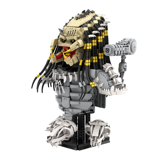 the predator building kit | alien | lego compatible moc - 5
