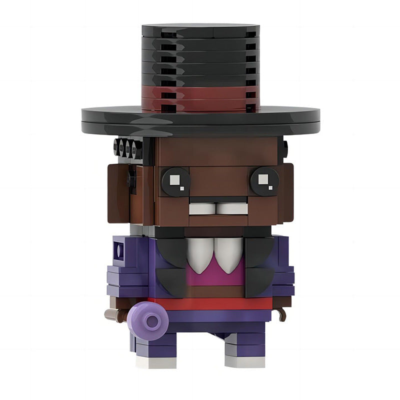 the princess and the frog brickheadz building kit | moc-148196 - 6