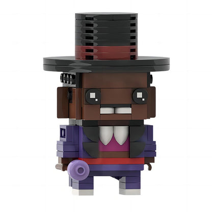 the princess and the frog brickheadz building kit | moc-148196 - 6