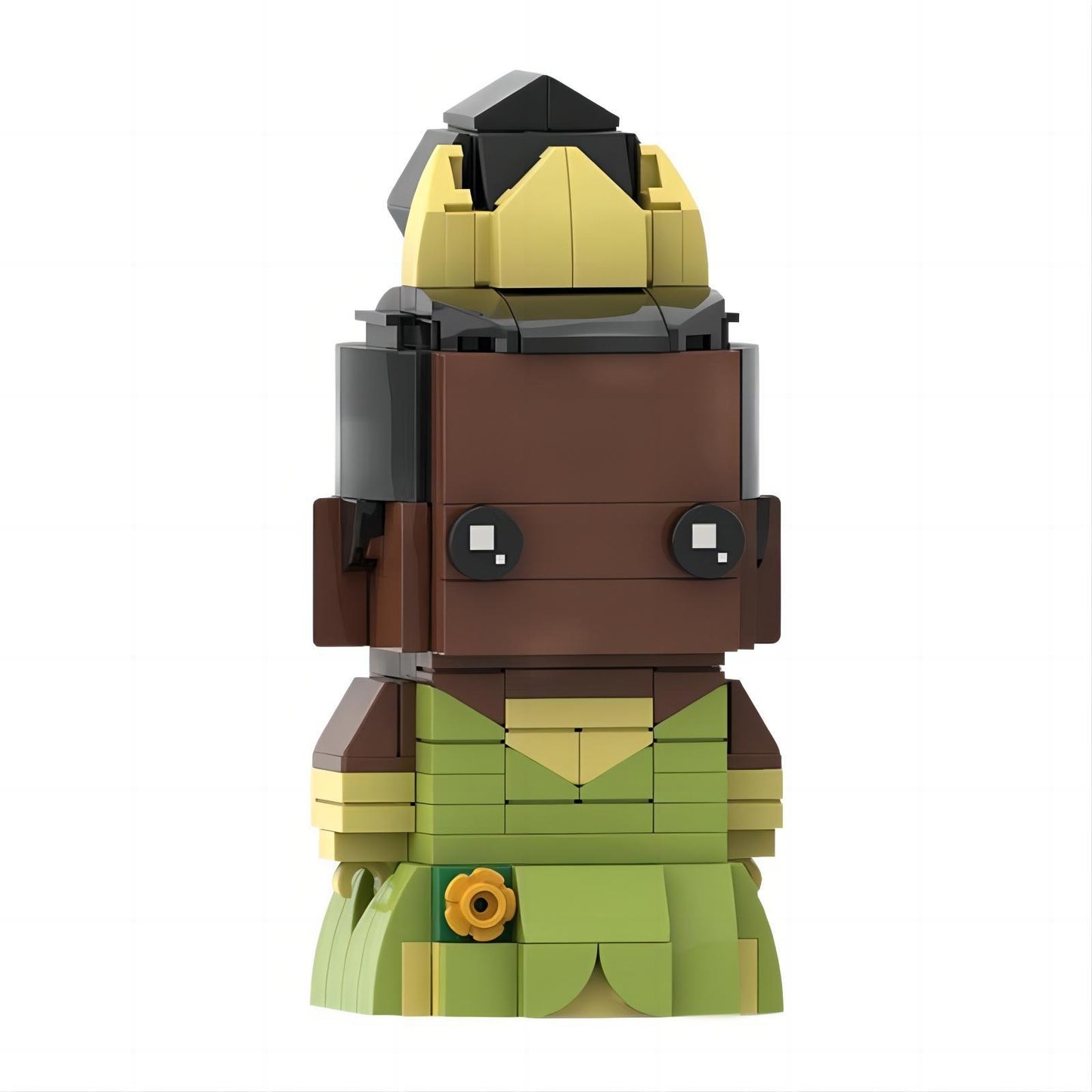 the princess and the frog brickheadz building kit | moc-148196 - 8