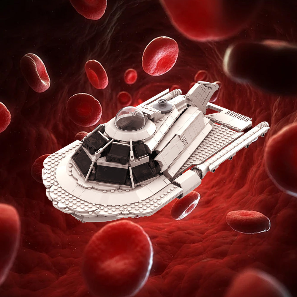 the proteus submarine building set | fantastic voyage | moc-214916 - 2