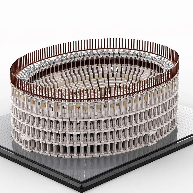 The Real Colosseum MOC Ancient Architecture Building Kit - 2